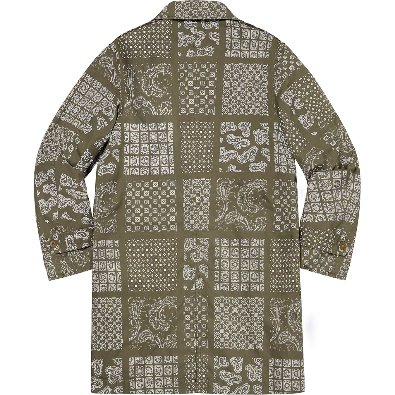 Military Trench Coat view 3